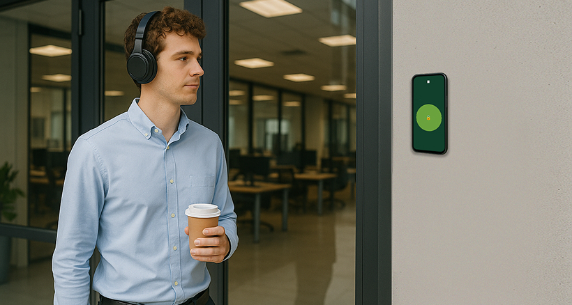 Keyless Office Access with Built-In Attendance Tracking