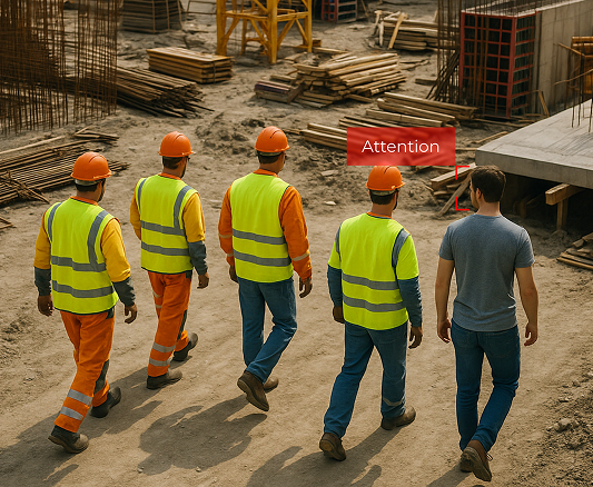 Unauthorized Access Detection on Construction Sites
