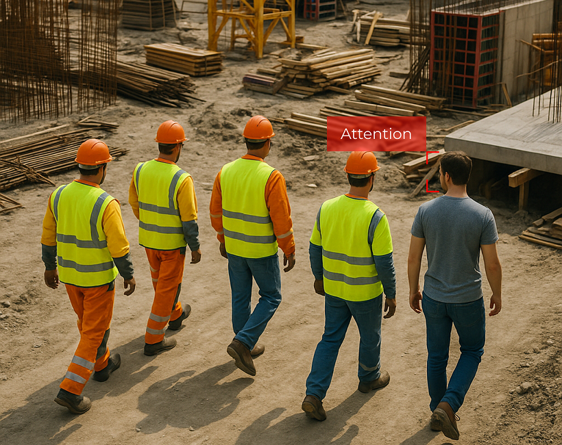 Unauthorized Access Detection on Construction Sites