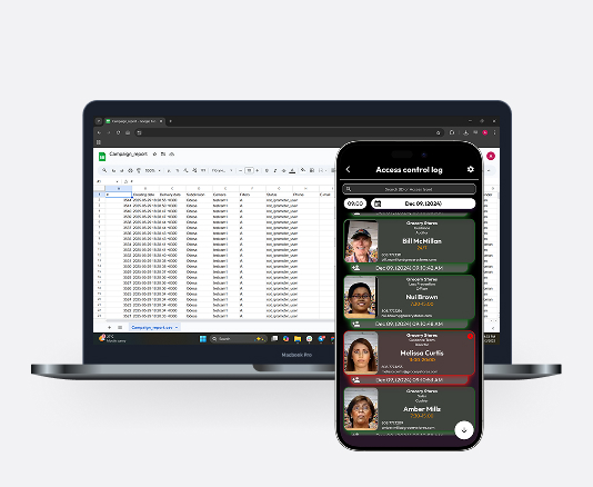 Cloud-Based & Visual Staff Log